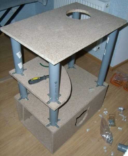 Как сделать домик для кошки своими руками: подробная инструкция