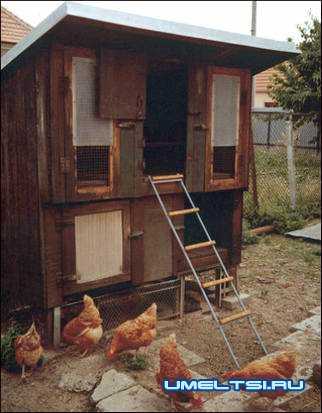 Сборка каркаса курятника
