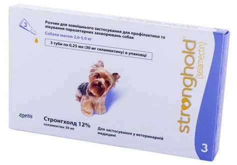 Стронгхолд для собак: защита от блох и клещей Стронгхолд для собак: защита от блох и клещей